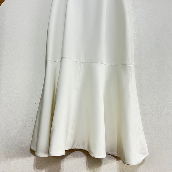 Vince Camuto One Shoulder Ruffle High Low Cocktail Dress - Picture 8 of 11